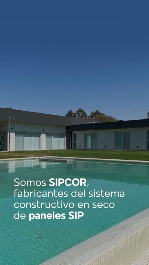 Sipco Modular SIPCOR | Sistema Constructivo en seco con Paneles SIP