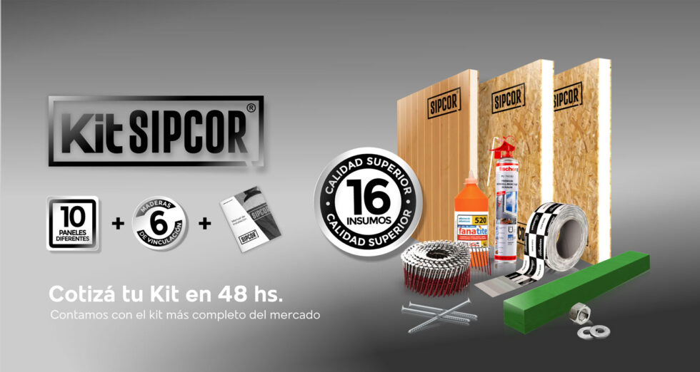 Sipco Modular SIPCOR | Sistema Constructivo en seco con Paneles SIP
